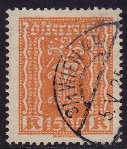 Austria - 1924 - Scott #283 - used - WIEN 44 pmk