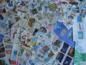 Finland 160 different used stamps, and 4 souvenir sheets 1980s and 1990s era