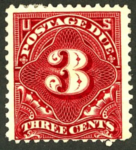 U.S. #J33 MINT OG HR