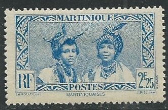 Martinique |  Scott # 167 - MH