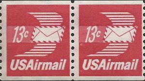 # C83 MINT NEVER HINGED WINGED AIRMAIL ENVELOPE