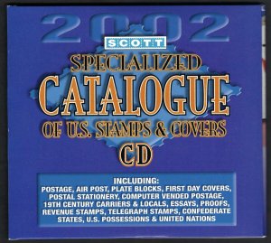 2002 Scott Specilaized Catalogue of US Stamps and Covers. CD