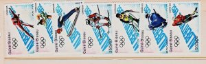 Guinea Bissau Sc 772-8 NH issue of 1989 - Olympics 