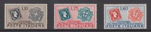 Italy     #587-89       mnh      cat  $19.00