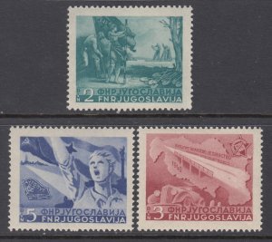 Yugoslavia 283-285 MNH VF