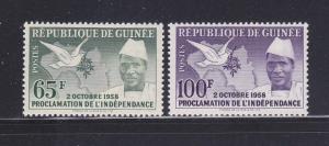 Guinea 173-174 MH President Sekou Toure (B)