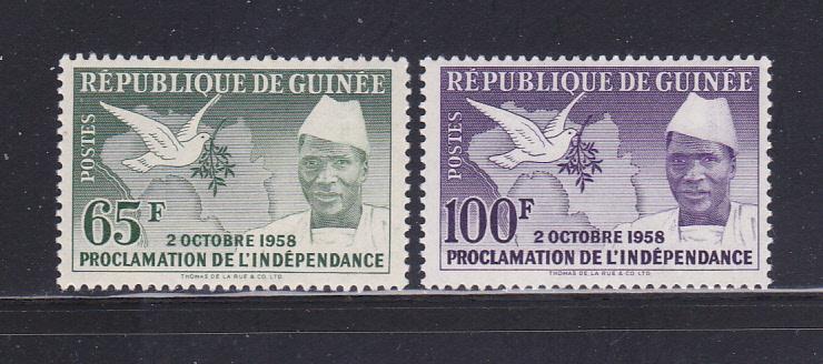 Guinea 173-174 MH President Sekou Toure (B)