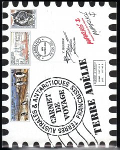French Southern & Antarctic Territory Sc 294 NH GREAT BOOKLET of 2001
