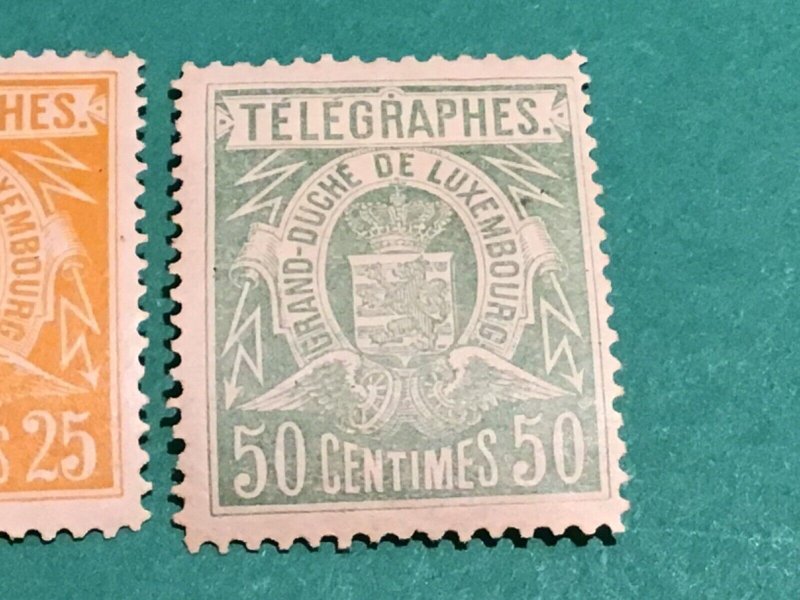 Luxembourg Telegraphs Mounted mint stamps A12118