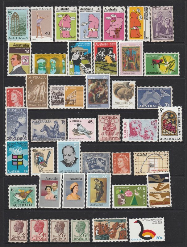 Australia a mint mainly MNH collection