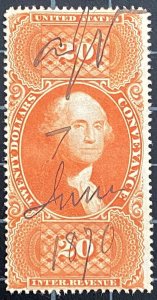 US Stamps - SC# R98C - Used - SCV -  $110.00