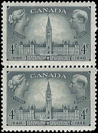 CANADA   #277 MNH PAIR (4)