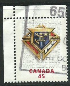Canada #1656   used VF 1997  PD