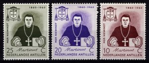 Netherlands Antilles 1960 Death Centenary of Mgr. Niewindt, Set [Unused]