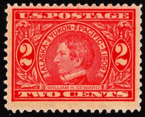 US 370 MNH VF/XF 2 Cent William H. Seward Alaska-Yukon Pacific Exposition