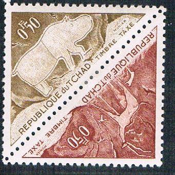 Chad J24a MLH pair Animals (BP1346)