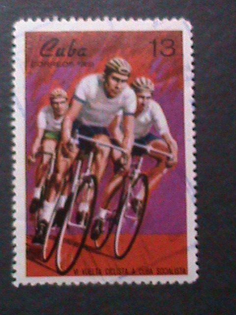 ​CUBA 1969-SPORTS EVENTS  USED STAMP-VF WE SHIP TO WORLD WIDE & COMBINED