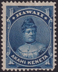 Hawaii 1882 #37 fvf mh fvf; 'Princess Likelike'