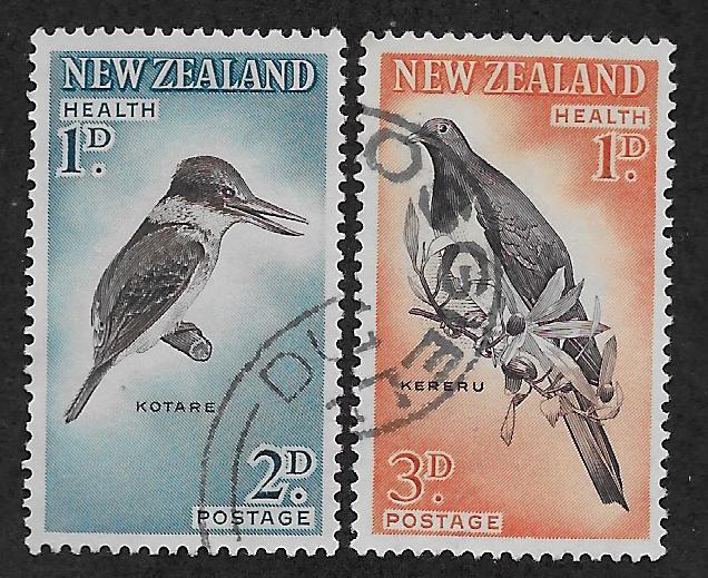 NEW ZEALAND SC# B59-60 FVF/U 1960