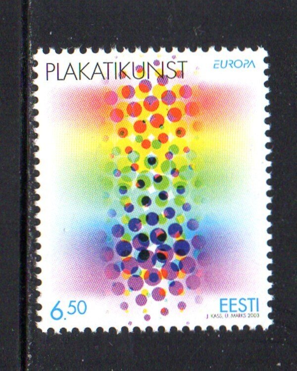 Estonia Sc 458 2003 Europa stamp mint NH