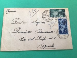 Italy 1947 Express stamps cover A10992