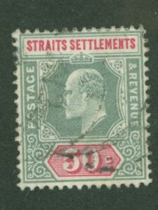 Straits Settlements #101 Used Single