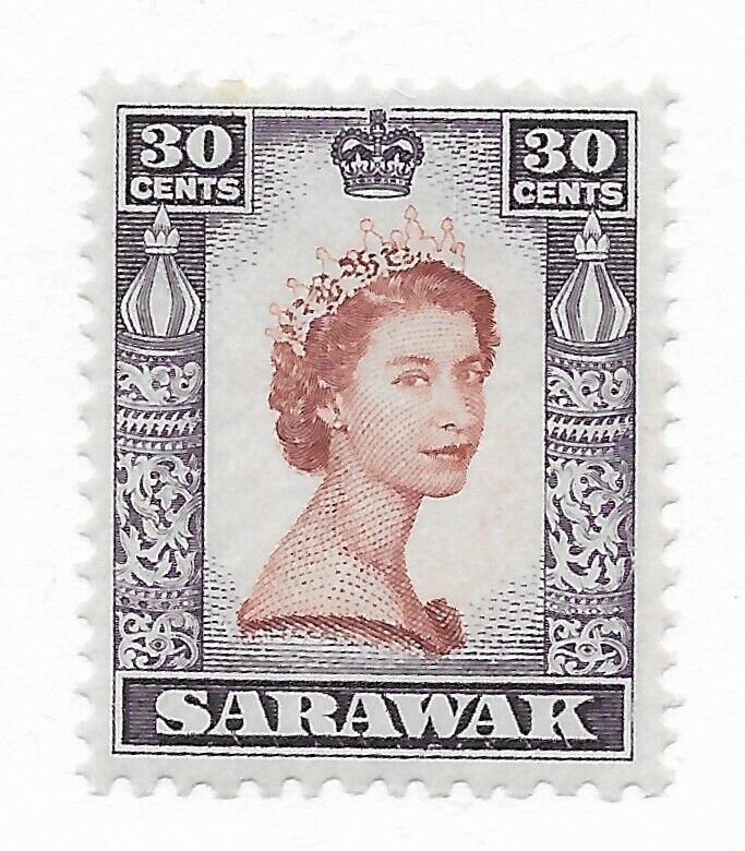 Sarawak #207 MH - Stamp CAT VALUE $8.00