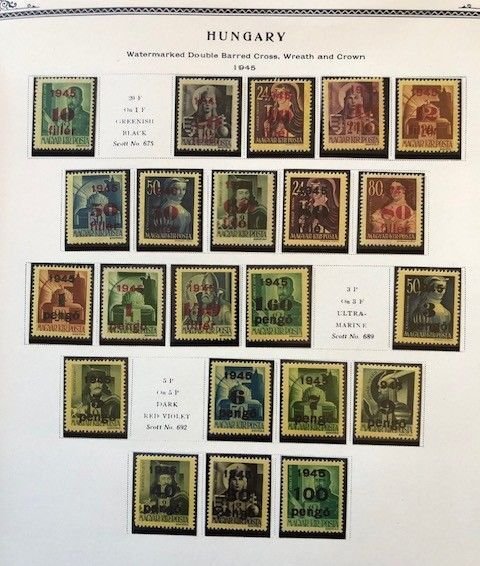 Hungary 135-49 - 300 diff in mounts