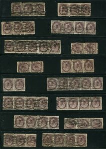 CANADA #83 USED NUMERAL WHOLESALE LOT
