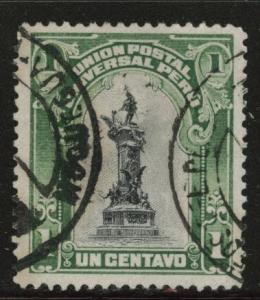 Peru  Scott 168 used 1900 stamp