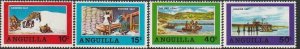 1969 Anguilla - Sc 49-52 - MNH VF - 4 single - Salt Industry