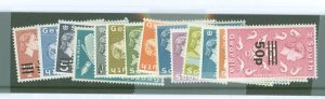 South Georgia #17-30 Mint (NH) Single (Complete Set)