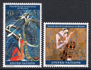 UN New York 666-667 MNH VF