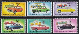 Umm Al Qiwain M # 637A-642A, Automobiles, Old & New, NH