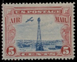 US #C11, 5¢ Beacon Airmail, og, NH, XF/Superb