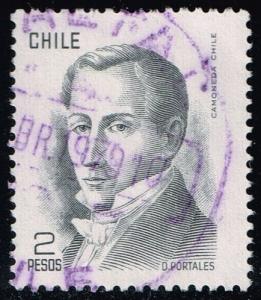 Chile #483 Diego Portales; Used (0.25)