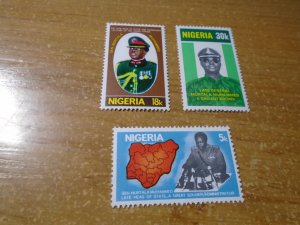 Nigeria  #  345-47  MNH