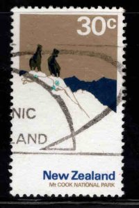 New Zealand Scott 455 Used Mt. Cook National Park stamp