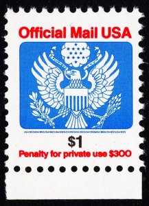 US O151 MNH VF ($1) Official