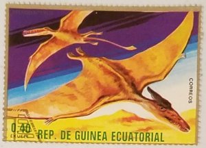 Equatorial Guinea Prehistoric Animals Pterodctylus