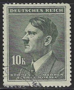 Bohemia and Moravia #80 (1942), used single, cat. $0.75