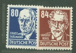 German Democratic Republic (DDR) #135-136