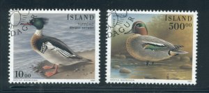 Iceland 834-5  Used (3
