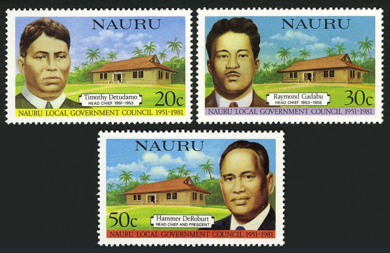 Nauru MNH 224-6 Legislative Council 1981