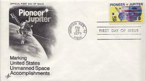 United States, First Day Cover, Space