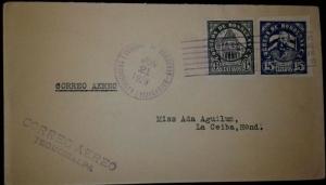 O) 1928 HONDURAS, PRESID. MARCO AURELIO SOTO SCT 251 15c, PRESIDENTIAL PALACE SC