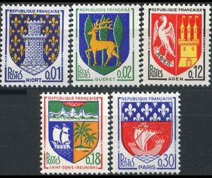 Scott #1091-5 MNH