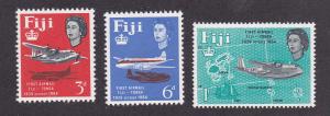 Fiji 208-10, F-VF, MNH