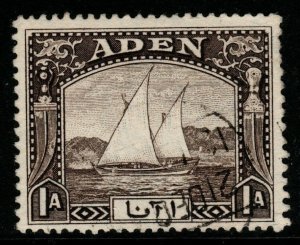 ADEN SG3 1937 1a SEPIA USED