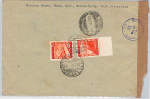 57226  - Sport  OLYMPIC GAMES -  AUSTRIA - POSTAL HISTORY: REGISTERED COVER 1948